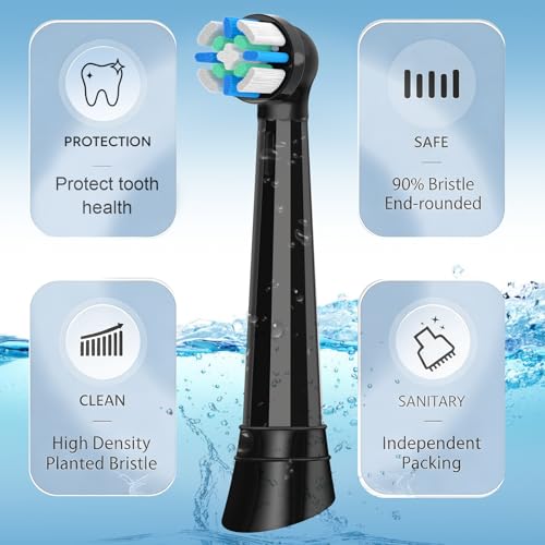 Electric Toothbrush Replacement Heads for Oral B iO Series - 8 Pack