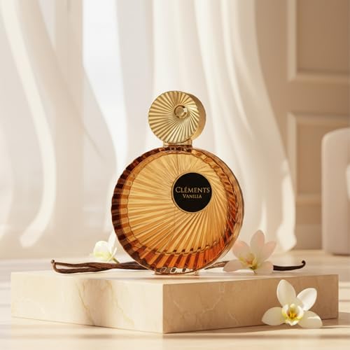 Unisex Vanilla Perfume with Whipped Cream Accord - Long-Lasting Middle Eastern Scent - 3.4 Ounce