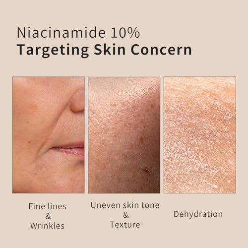 Niacinamide 10% + Peptides Serum for Glowing & Firm Skin – 3 fl oz – Korean Skincare for Glass Skin – Anti-Aging & Pore Refining – Epielle