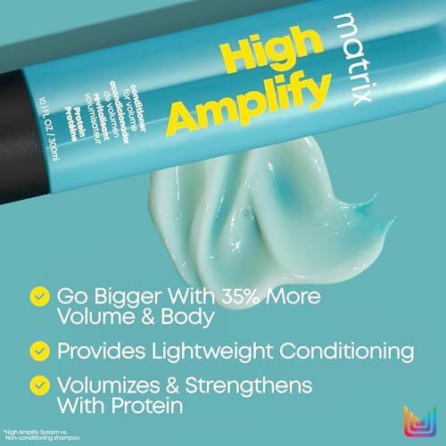 Matrix High Amplify Conditioner 10.1 Fl Oz for Fine & Limp Hair - Pack of 1