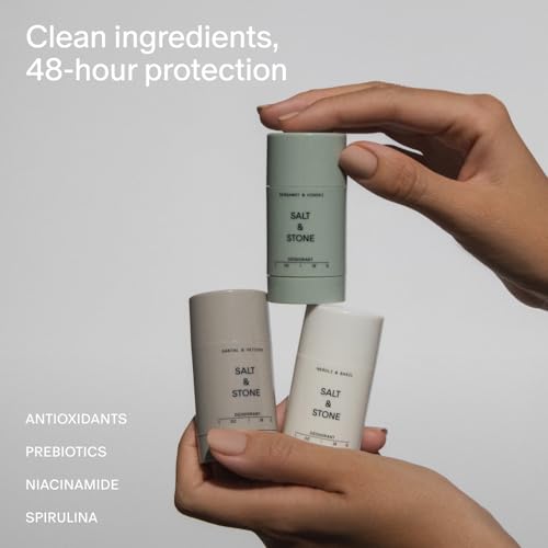 Travel Size Aluminum-Free Deodorant Set for Women & Men - 4 Scents, 1 oz Each - Mini Discovery Pack