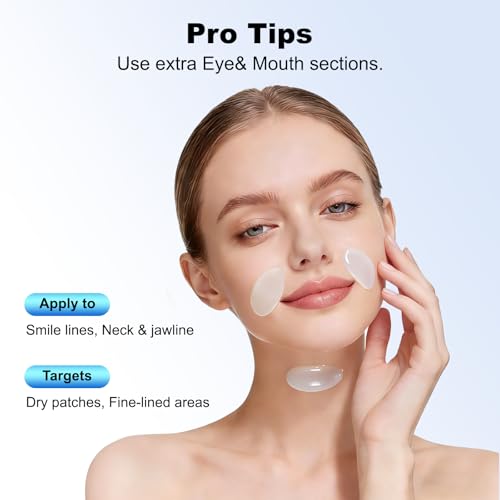 Hydrogel Sleeping Mask with Collagen & Hyaluronic Acid - Deep Hydration & Glow - 5 Pack