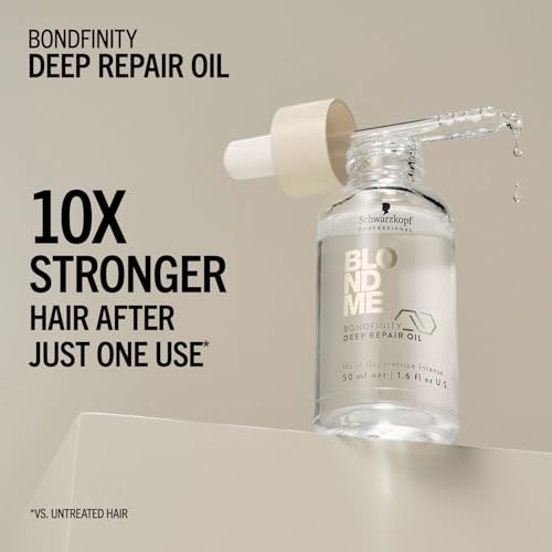 BlondMe Bondfinity Deep Repair Hair Oil for Blonde & Lightened Hair 1.6oz