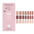 Nail Art Kit with 96 Gel Nail Strips - Best of Nudes, Long Lasting & Chip Resistant