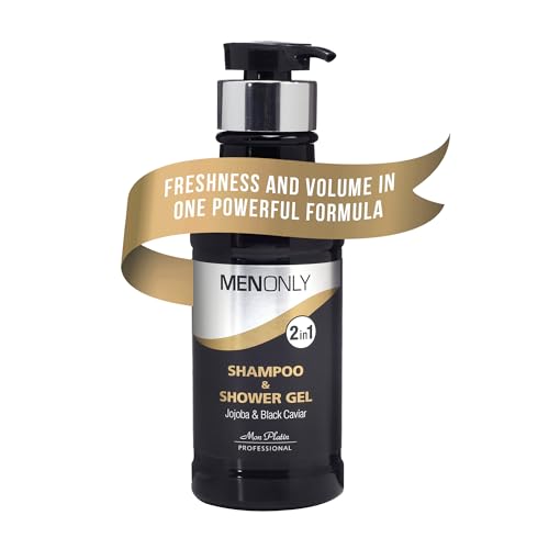 Mon Platin Men¡¯s Daily Shampoo ? Black Caviar & Jojoba Extracts ? Anti-Dandruff, Volumizing & Refreshing ? 400ml