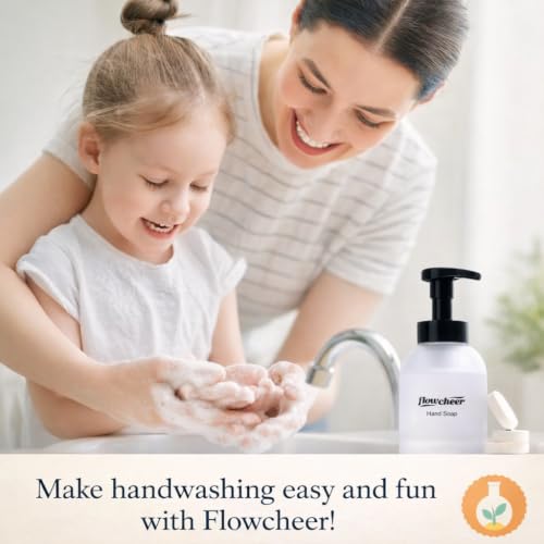 Flowcheer Foaming Hand Soap Refill Tablets Variety Pack - Vanilla, Lavender, Lemon, Orange