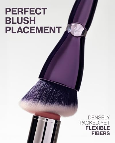Angled Cream Blush Makeup Brush for Cosmetics Application