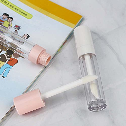 30pcs 8ml Lip Gloss Tubes with Wand & Stoppers - Refillable Cosmetic Containers