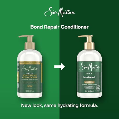 SheaMoisture Bond Repair Conditioner 13 Fl Oz Pack of 2 - Strengthens & Repairs Hair Bonds