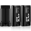 CCBeauty Eye Black, Sweatproof Eyeblack Stick For Baseball Football Softball Lacrosse, Black Face Paint Sports Grease Stick For Pro Performance, Game Day Cheer Playoffs Accessories for Players & Fans