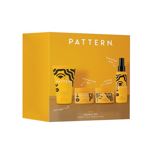 Mini Curl Styling Kit with Hydrating Mist, Gel & Cream for Coils & Curls