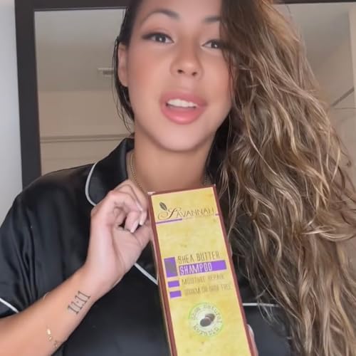 Savannah Hair Therapy Moisturizing Sulfate-Free Shampoo with Shea & Keratin 16.9 oz