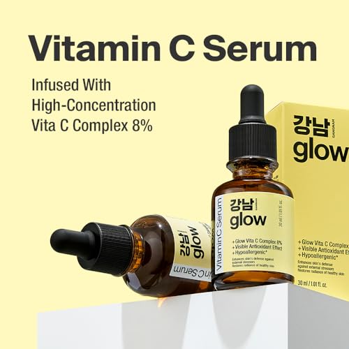 Rejunol Mucin Facial Cream 3.7 fl oz + Vitamin C Serum 1.01 fl oz - Korean Skin Care Set I Snail Mucin & Vitamin E & Hyaluronic Acid Serum for Face I Self Care Items for Women