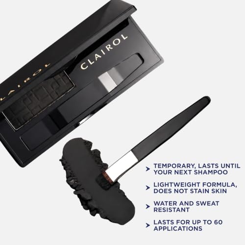 Root Touch-Up Concealing Powder Pack of 3 - Black, 0.07 Ounce Each