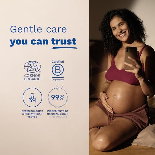 Organic Maternity Body Lotion for Stretch Marks and Skin Comfort - Safe for Moms and Babies