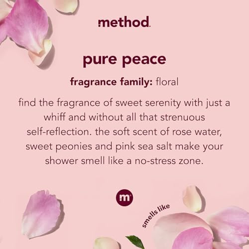 Method Body Wash Duo - Pure Peace + Berry Balance Moisturizing Shower Gels, 18 Fl Oz