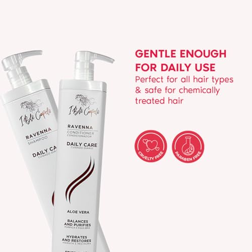 I Belli Capelli Ravenna Daily Care Shampoo Conditioner & Repair Oil Set - Variation of Ravenna Daily Care Kit