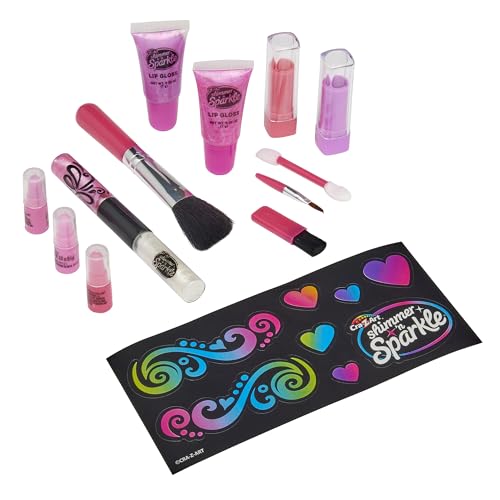 Kids Glitter Makeup Set with 35+ Colors and Accessories