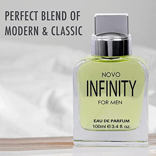 Men's Eau De Parfum Spray - Fresh Citrus & Floral Fragrance 3.4oz
