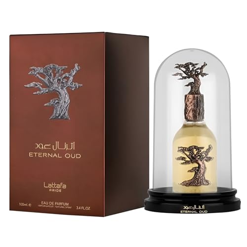 Unisex Oud Perfume Spray - Long-Lasting Amber Fragrance 3.4oz