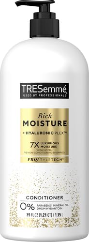 TRESemmé Rich Moisture Moisturizing Conditioner with Pump - 39 Fl Oz Pack of 4