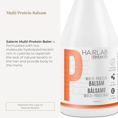 Multi-Proteins Hair Conditioner for Damaged Hair - 300ml, Strengthening & Volume