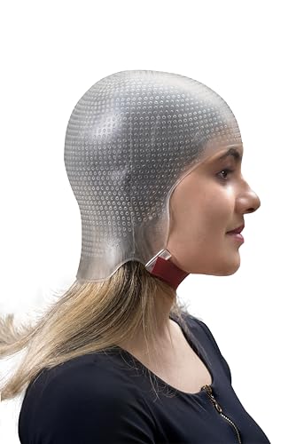 Silicone Hair Highlight Cap with 2,400 Holes - Reusable, Adjustable Fit