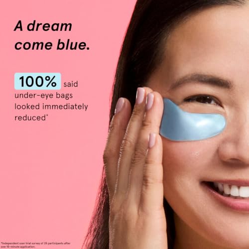 Grace & Stella Blue Award-Winning Eye Patches for Puffy Eyes - 24 Pairs
