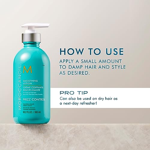 Moroccanoil Smoothing Lotion 10.2oz with Argan Oil & Butter - Fragrance Originale