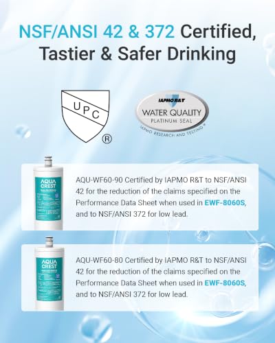 Aqua Crest Water Filter Replacement for Aqua-Pure AP-DWS1000 - Model 8090