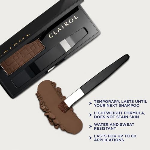 Temporary Root Touch-Up Concealing Powder - Medium Brown, Pack of 3