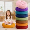 Degrees of Comfort 15-Inch Round Kids Floor Cushions - Pack of 8, Portable Classroom Seating