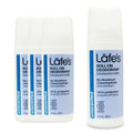 Lafe's Natural Deodorant Unscented 3oz Roll-On - 4 Pack, Aluminum & Baking Soda Free