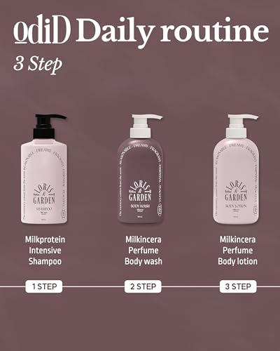 ODID Milk in Cera Perfume Body Wash with Milk Protein & Ceramide - Sandal Woodfig, 16.9 fl oz