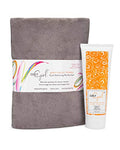 Curly Girl Moisturizing Styling Cream Towel - Gray, Ultra Soft & Large