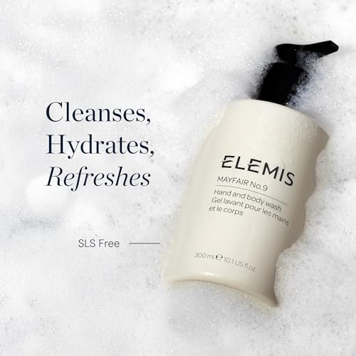 ELEMIS Mayfair No.9 Hand & Body Wash 1 Fl Oz - Hydrating, Refillable, Unisex