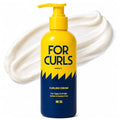Curl Cream for Wavy & Curly Hair - Anti-Frizz, Lightweight, Sulfate & Paraben Free, 8.4 oz