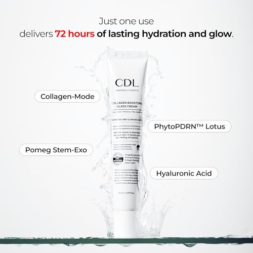 CANDORLOV Korean Collagen Duo Face Mask & Hydrating Glass Cream - Anti-Aging & Firming