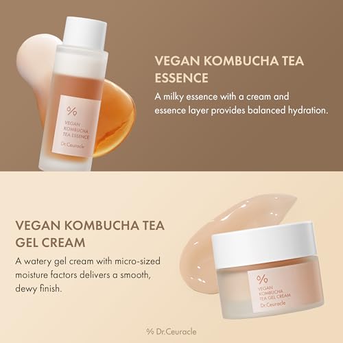 Dr.Ceuracle Vegan Kombucha Tea Beginning Set - Mini Hydrating Skincare Kit
