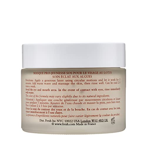 Fresh Lotus Youth Preserve Rescue Mask - Hydrating Skin Care for All Tones