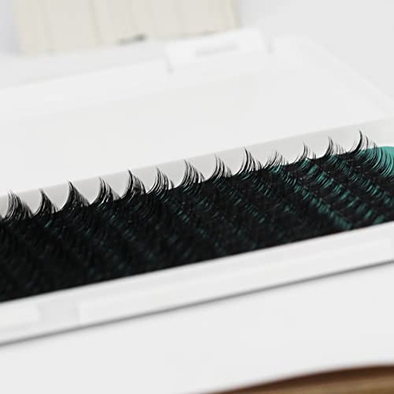 Bodermincer D Curl 16 Rows Large Pack 192 Cluster Eyelashes 8-10-12-14mm Mixed/10-12-14-16mm Mixed/12-14-16-18mm Mixed Length (12-14-16-18mm Mixed)