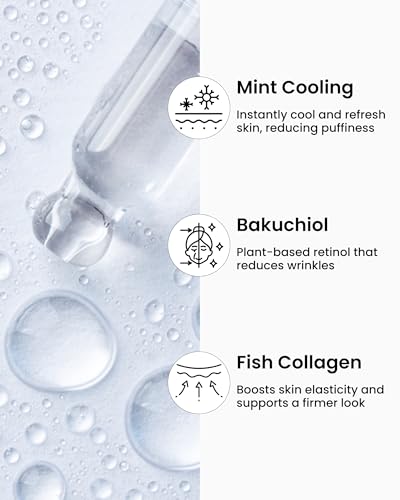 VAROL Double Elasticity Serum Ice Roll for Face & Under Eyes - Anti-Aging & Puffiness Relief