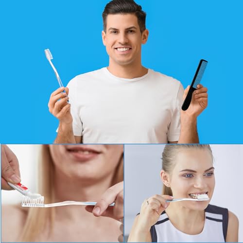 50 Sets Disposable Toothbrush Floss Comb Kits Personal Care Hygiene Pack - Newtay