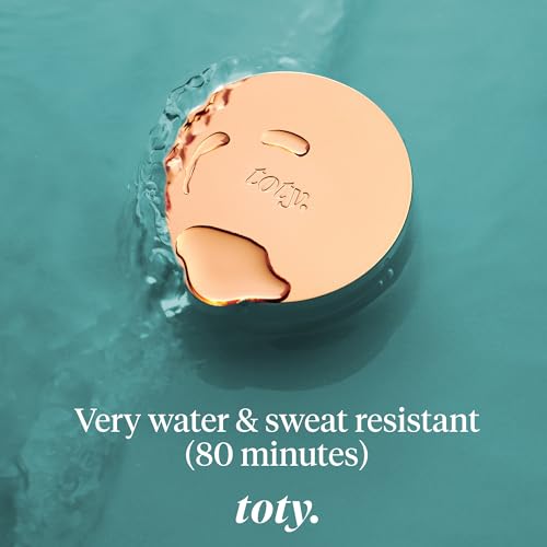 Toty by Sofia Vergara - Ilumina CC Creamy Compact SPF 50+ Mineral Broad Spectrum Sunscreen for Face - Tinted Blurring Balm SPF- Matte, Light Coverage - Water & Sweat Resistant - All Skin Types - 3N
