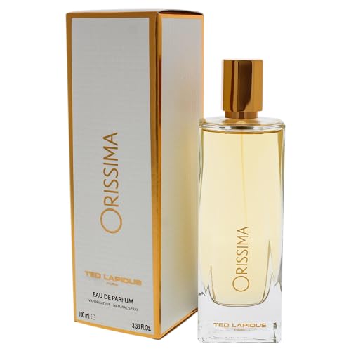 Ted Lapidus Orissima Eau de Parfum 3.3oz Floral Caramel Fragrance