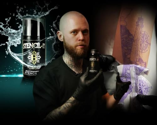 Stencil-It Gel Transfer Gel for Tattoo Art - 3.3 oz Made in USA