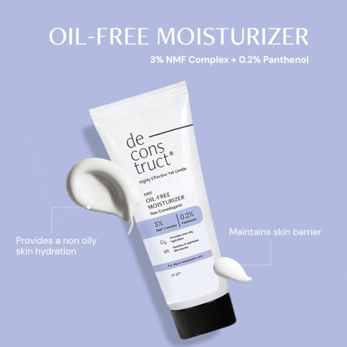 Oil-Free Sunscreen SPF 55+ & Moisturizer for Oily Skin Pack of 2