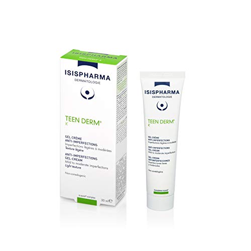 ISIS Pharma TEEN DERM K 30ml -Anti Acne Serum for Oily skin with imperfections, Sebo-regulating cream