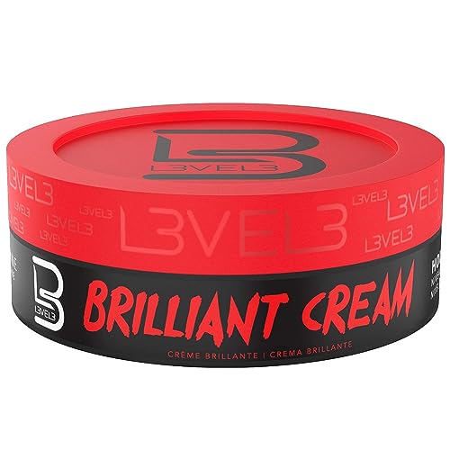 L3 Level 3 Brilliant Cream 3 Pack - Hair Texture & Shine Enhancer