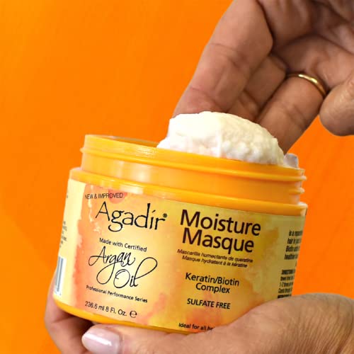 Agadir Moisture Masque 8 Oz - Hydrating Skin Mask for Deep Moisturization